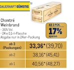 Weinbrand Angebote von Chantré bei Metro Herne für 39,70 €