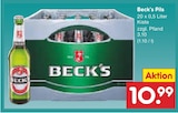 Pils von Beck's für 10,99 € bei Netto Marken-Discount im Angebot Pils von Beck's im aktuellen Netto Marken-Discount Prospekt