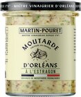 Moutarde d'Orléans à l'Estragon - Martin-Pouret en promo chez Intermarché Super Moutarde d'Orléans à l'Estragon - Martin-Pouret dans le catalogue Intermarché Super