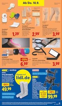 Rollator Angebot im aktuellen Lidl Prospekt auf Seite 41
