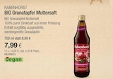 BIO Granatapfel Muttersaft im VITALIA Reformhaus Prospekt BIO Granatapfel Muttersaft von Rabenhorst im aktuellen VITALIA Reformhaus Prospekt für 7,99 €