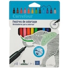 12 feutres pointe fine classic - CARREFOUR dans le catalogue Carrefour Market