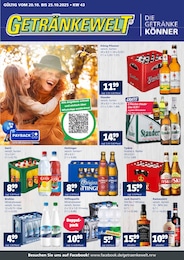 Mineralwasser Angebot & Preis im aktuellen Getränkewelt Prospekt Mineralwasser Angebot im aktuellen Getränkewelt Prospekt auf Seite 1