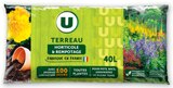 Terreau Horticole et Rempotage - U - Super U à Quimper Terreau Horticole et Rempotage - U en promo chez Super U Quimper à 11,38 €