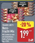 Nuss-Frucht-Mix mit Cranberrys von Trader Joe's im aktuellen ALDI Nord Prospekt für 1,99 €