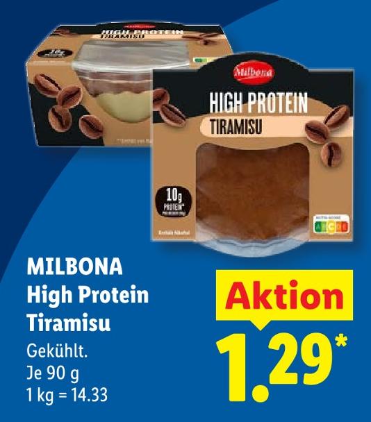 High Protein Tiramisu