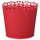 Übertopf rot im IKEA Prospekt Übertopf rot von VINTERFINT im aktuellen IKEA Prospekt für 2,99 €