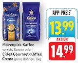 Kaffee Caffè Crema im Angebot bei EDEKA in Bietigheim-Bissingen Kaffee Caffè Crema Angebote von Mövenpick bei EDEKA Bietigheim-Bissingen für 13,99 €
