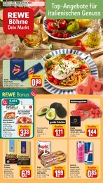 REWE Prospekt für Leipzig mit 30 Seiten REWE Prospekt "Dein Markt" für Leipzig, 30 Seiten, 12.05.2025 - 17.05.2025