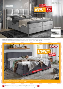 Bett im aktuellen XXXLutz Möbelhäuser Prospekt (Magdeburg) Bett im XXXLutz Möbelhäuser Prospekt "SCHLAFEN PREISHITS!" mit 8 Seiten (Magdeburg)