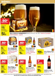 Prix et réduction Duvel dans le prospectus Carrefour en cours Offre Duvel dans le catalogue Carrefour du moment à la page 14