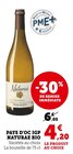 Pays d'Oc IGP Bio - Naturae - Hyper U à Fontenay-le-Comté Pays d'Oc IGP Bio - Naturae en promo chez Hyper U Fontenay-le-Comté à 4,20 €