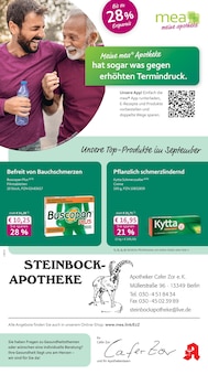 Aktueller mea - meine apotheke Prospekt "Unsere September-Angebote" Seite 1 von 4 Seiten für Berlin
