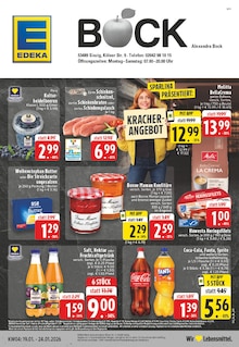 EDEKA Prospekt der Woche "Aktuelle Angebote" Seite 1, 19.01.2026 bis 24.01.2026 für Sinzig Aktueller EDEKA Prospekt "Aktuelle Angebote" Seite 1 von 26 Seiten für Sinzig