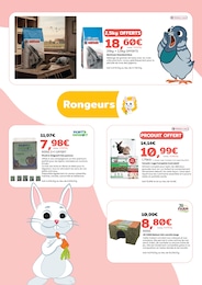 Prix et réduction Lapin dans le prospectus JMT LE ROYAUME DES ANIMAUX en cours Offre Lapin dans le catalogue JMT LE ROYAUME DES ANIMAUX du moment à la page 13