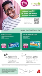 mea - meine apotheke Prospekt für Brück mit 4 Seiten mea - meine apotheke Prospekt für Brück: "Unsere Juni-Angebote", 4 Seiten, 01.06.2025 - 30.06.2025