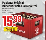 Original Münchner hell o. alkoholfrei bei Trinkgut im Prospekt "" für 15,99 €