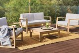 Salon bas de jardin SOLARIS - Naterial en promo chez Weldom Hyères à 549,00 €