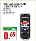 Cola Zero Zucker im Angebot bei Marktkauf in Frechen Cola Zero Zucker Angebote von Pepsi bei Marktkauf Frechen für 0,69 €