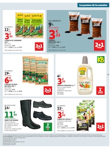 Promotion Terreau dans le prospectus Auchan Hypermarché, valable du 17/03/2026 au 23/03/2026 Promo Terreau dans le catalogue Auchan Hypermarché du moment à la page 43