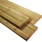 Promo Lot de 5 lames de terrasse en pin vert classe 4 à 5,70 € dans le catalogue Mr.Bricolage à Pont-de-Larn