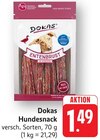 Hundesnack Angebote von Dokas bei E center Filderstadt für 1,49 €