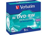 43285 DVD-RW 4X Rohling von VERBATIM im aktuellen MediaMarkt Saturn Prospekt für 8,99 €