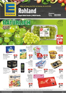 EDEKA Prospekt Wir lieben Lebensmittel! mit 4 Seiten