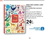 Promo Mon très grand livre d'éveil à 24,95 € dans le catalogue E.Leclerc à Gourlan Graces