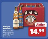 Weißbier bei combi im Prospekt "" für 14,99 €