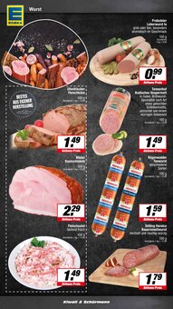 Wurst im EDEKA Prospekt "Aktuelle Angebote" mit 18 Seiten (Recklinghausen)