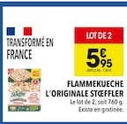 Promo Flammekueche L'Originale à 5,95 € dans le catalogue Supeco à Saint-Omer