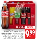 Coca-Cola, Mezzo Mix, Fanta Orange und weitere Sorten bei E center im Filderstadt Prospekt für 9,99 €