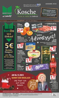 Marktkauf Prospekt der Woche "Aktuelle Angebote" Seite 1, 04.12.2023 bis 09.12.2023 für Delbrück Aktueller Marktkauf Prospekt "Aktuelle Angebote" Seite 1 von 24 Seiten für Delbrück