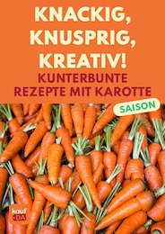 Rezepte Prospekt „Karotte“ für Düvier und Umgebung mit 1 Seite Rezepte Prospekt für Düvier und Umgebung: „Karotte“, 1 Seite, 21.09.2026 - 07.10.2026