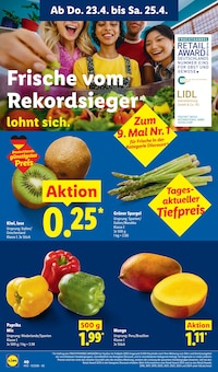 Paprika im Lidl Prospekt "LIDL LOHNT SICH" mit 68 Seiten (Paderborn)