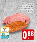 Aktuelles Frische Minutensteaks natur Angebot bei EDEKA in Krefeld ab 0,88 €