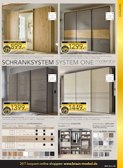 Schrank im BRAUN Möbel-Center Prospekt in Villingen-Schwenningen Aktueller BRAUN Möbel-Center Prospekt mit Schrank, "60 JAHRE BRAUN MÖBEL CENTER", Seite 3