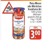 EDEKA Dresden - Wiener oder Würstchen Frankfurter Art Angebot im Prospekt Wiener oder Würstchen Frankfurter Art bei EDEKA im Dresden Prospekt für 3,00 €