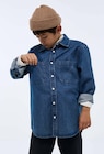 Chemise en jean en coton en promo chez Monoprix Margaret Chemise en jean en coton dans le catalogue Monoprix Margaret