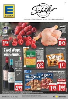 EDEKA Prospekt der KW 34 "Aktuelle Angebote" Aktueller EDEKA Prospekt "Aktuelle Angebote" Seite 1 von 26 Seiten