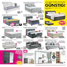 Boxspringbett im SB Möbel Boss Prospekt "ALLES WIRD TEURER - WIR BLEIBEN GÜNSTIG!" mit 12 Seiten (Hannover)