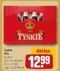 Pils von Tyskie im aktuellen REWE Prospekt