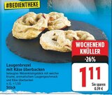 Laugenbrezel mit Käse überbacken für 1,11 € bei E center im Angebot Laugenbrezel mit Käse überbacken im aktuellen E center Prospekt
