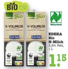 H-Milch Angebote von EDEKA Bio bei E center Mannheim für 1,15 €
