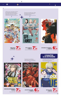 Promo Manga dans le catalogue Hyper U du moment à la page 33