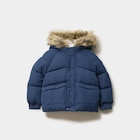 Doudoune doublure effet polaire bleu marine bébé garçon - La Halle Doudoune doublure effet polaire bleu marine bébé garçon à 20,99 € dans le catalogue La Halle