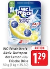 Kraft-Aktiv-Duftspender Lemon im Angebot bei E center in Schwäbisch Gmünd Kraft-Aktiv-Duftspender Lemon Angebote von WC Frisch bei E center Schwäbisch Gmünd für 1,29 €