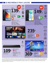 Offre Tv Led dans le catalogue E.Leclerc du moment à la page 24