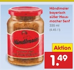 Netto Marken-Discount Dransfeld - bayerisch süßer Hausmacher Senf Angebot im Prospekt bayerisch süßer Hausmacher Senf bei Netto Marken-Discount im Dransfeld Prospekt für 1,49 €